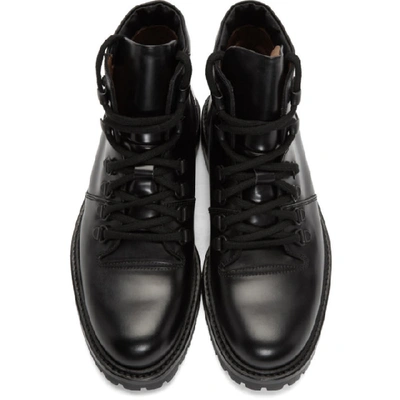 Shop Common Projects Black Tournament High Super Sneakers In 7547 Black