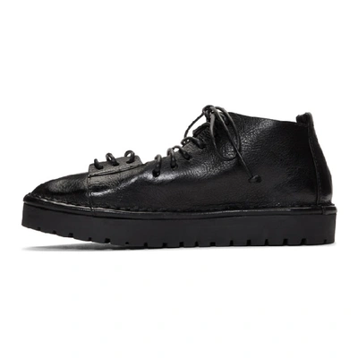 Shop Marsèll Marsell Black Gomme Sancrispa Alta Pedula Oxfords In 6766 Nero