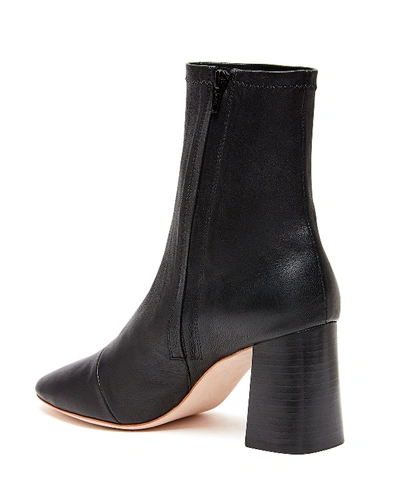 Loeffler Randall Elise Napa 75mm Slim Ankle Booties In Black