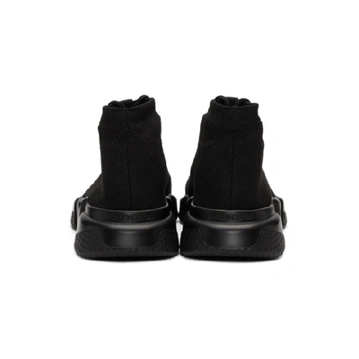 BALENCIAGA 黑色 SPEED 系带运动鞋