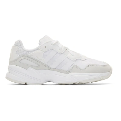 Shop Adidas Originals White Yung-96 Sneakers