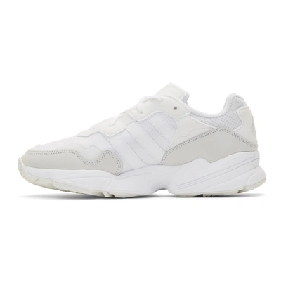 Shop Adidas Originals White Yung-96 Sneakers