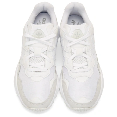 Shop Adidas Originals White Yung-96 Sneakers