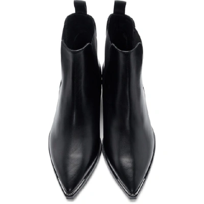 Shop Acne Studios Black Jensen Boots