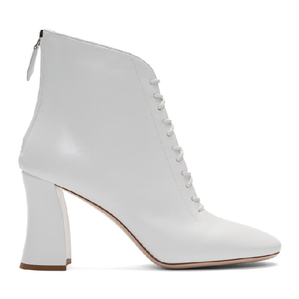miu miu lace up ankle boots