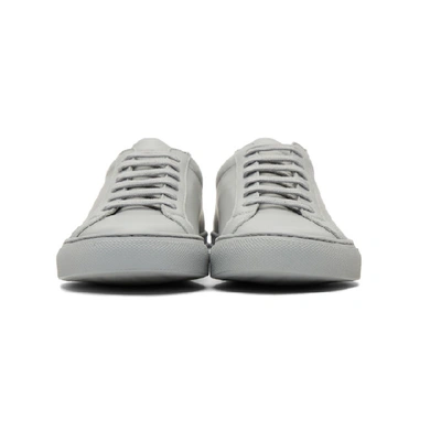Shop Common Projects Grey Original Achilles Low Sneakers In 7543 Grey