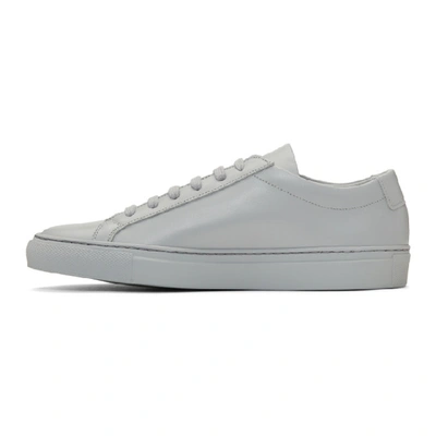 Common Projects Grey Original Achilles Low Sneakers In 7543 Grey