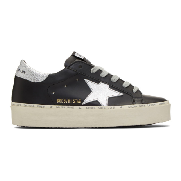 golden goose silver and black