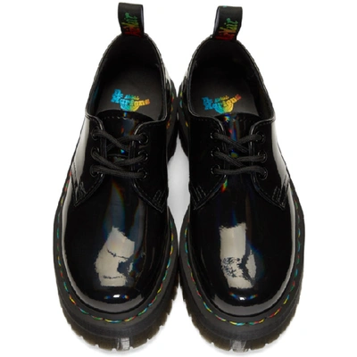 Shop Dr. Martens' Dr. Martens Black Rainbow 1461 Quad Lace-up Derbys