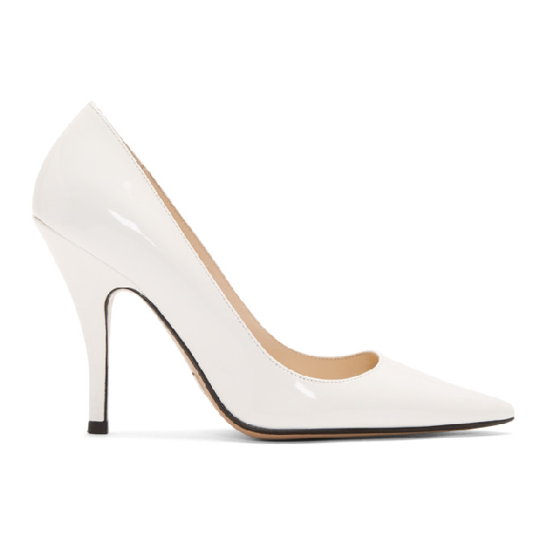 cream white heels