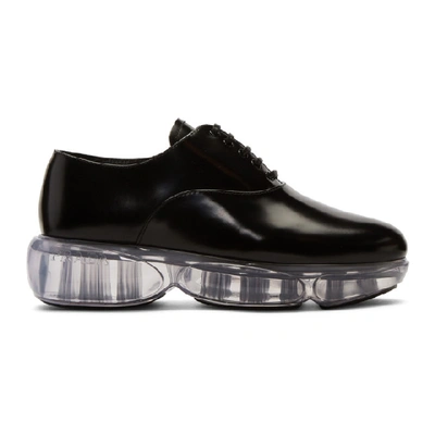 Shop Prada Black Cloudbust Oxfords