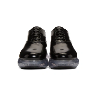 Shop Prada Black Cloudbust Oxfords