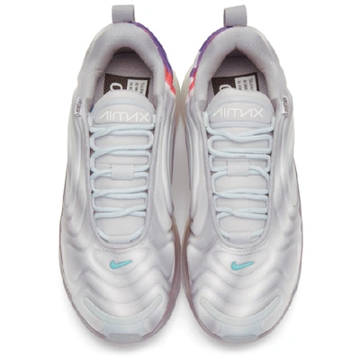 Shop Nike Grey Air Max 720 Sneakers