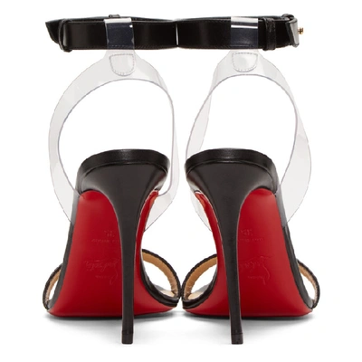 Shop Christian Louboutin Black Jonatina Sandals