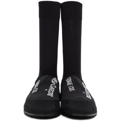 Shop Comme Des Garçons Comme Des Garcons Black George Cox Edition Sock Boots In 1 Black