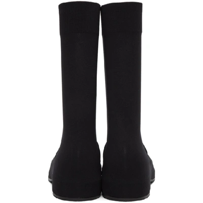 Shop Comme Des Garçons Comme Des Garcons Black George Cox Edition Sock Boots In 1 Black