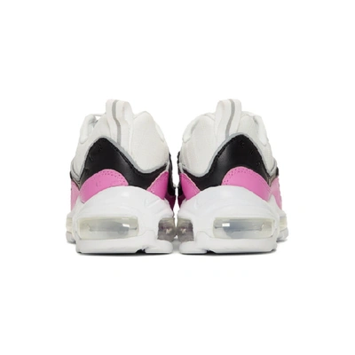 Shop Nike White And Pink Air Max 98 Se Sneakers In 100 Whtblk