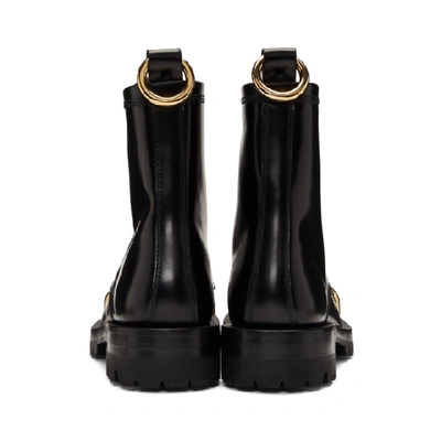 Shop Alexander Wang Black Lyndon Halo Boots In 001 Black