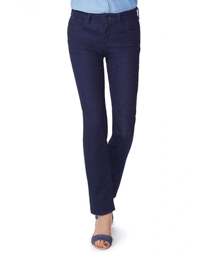 Shop Nydj Petite Sheri Slim-leg Ankle Jeans In Rinse