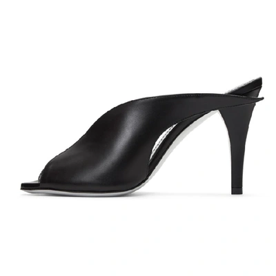 Shop Givenchy Black Heel Mule Sandals