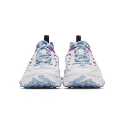 Shop Nike Grey And Blue React Element 55 Sneakers In 008 Fgreybl