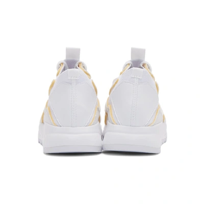 Shop Victoria Beckham Reebok By  White Vb Bolton Sock Sneakers