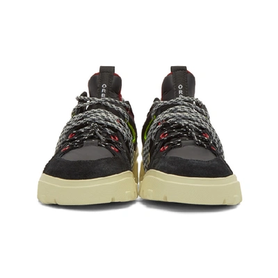 Shop Mcq By Alexander Mcqueen Mcq Alexander Mcqueen Black Orbyt Sneakers In 1037 Blkred