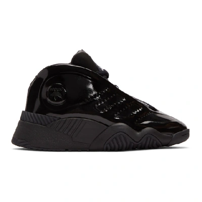 Adidas Originals By Alexander Wang Aw Futureshell High Top Leather Sneakers  In Platin Met S16/ Plat | ModeSens