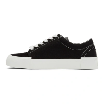 Shop Valentino Black And White Tricks Low-top Sneakers In 0ni Blk Wht