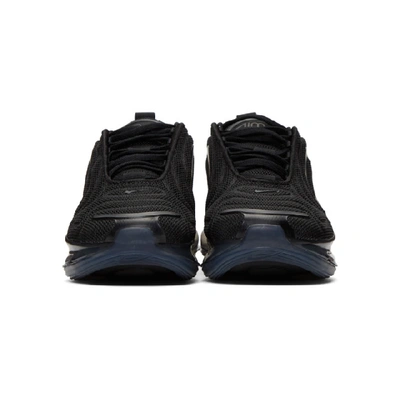 Shop Nike Black Air Max 720 Sneakers In 006 Black/b