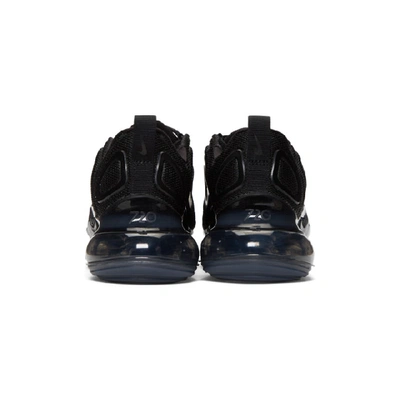 Shop Nike Black Air Max 720 Sneakers In 006 Black/b