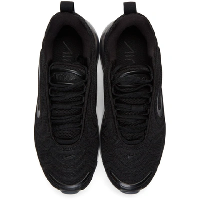 Shop Nike Black Air Max 720 Sneakers In 006 Black/b
