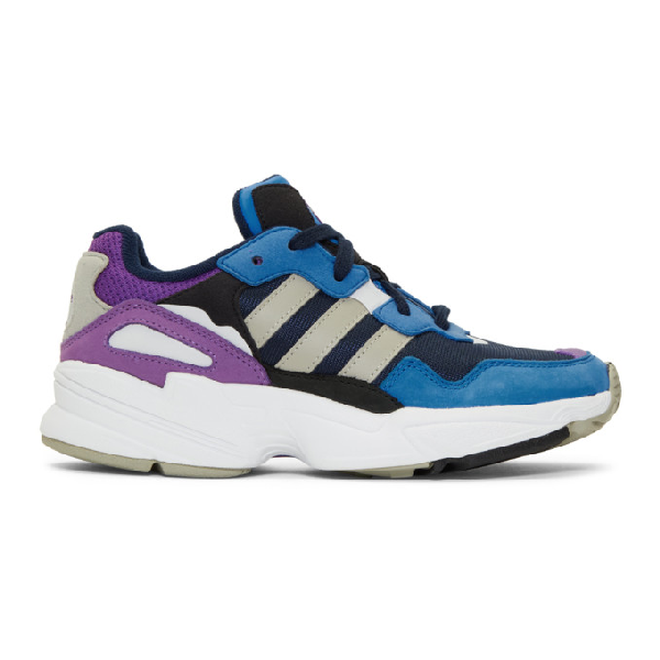 adidas yung navy blue suede