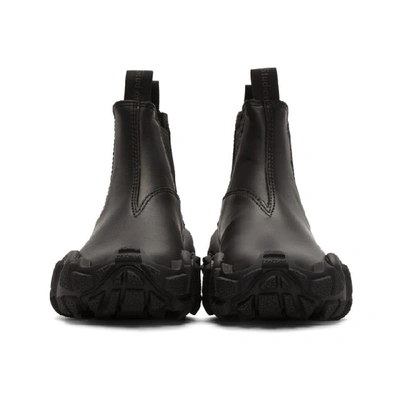 Shop Acne Studios Black Gum Boots