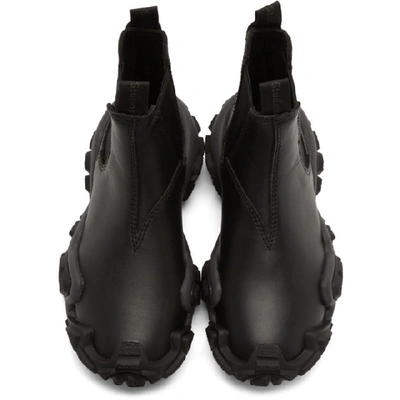 Shop Acne Studios Black Gum Boots