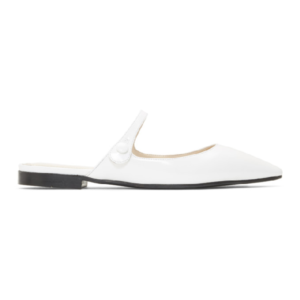 prada white mules