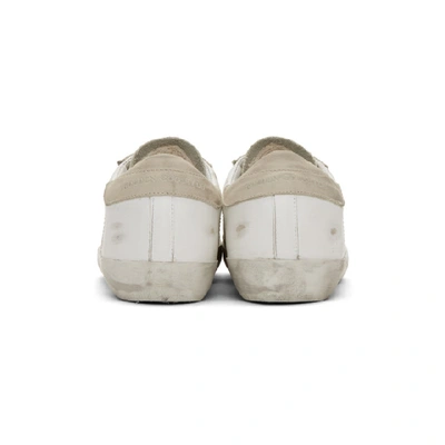 Shop Golden Goose White Superstar Sneakers