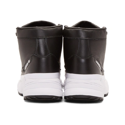 Shop Adidas Originals Black Kiellor Xtra Sneakers In Black/black