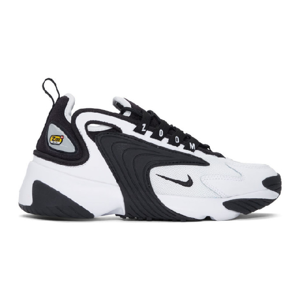 Nike Zoom 2k Leather And Mesh Sneakers In White | ModeSens