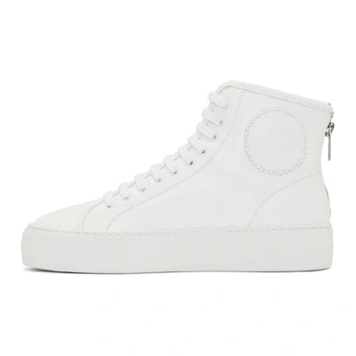 Shop Common Projects White Tournament High Super Sneakers In 0506 White