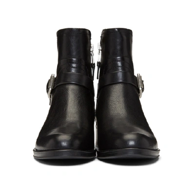 Shop Rag & Bone Rag And Bone Black Abel Moto Boots In 1 Black