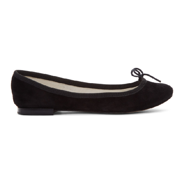 repetto suede ballet flats