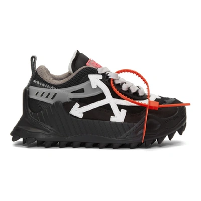 Shop Off-white Black Odsy 1000 Sneakers In Black/white