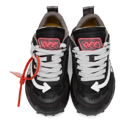 Shop Off-white Black Odsy 1000 Sneakers In Black/white