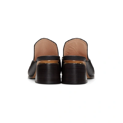 Shop Nicholas Kirkwood Black Leather Beya Mules In N99 Black