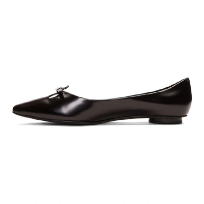 Shop Marc Jacobs Black Redux Fw98 The Mouse Shoe Ballerina Flats In 001 Black