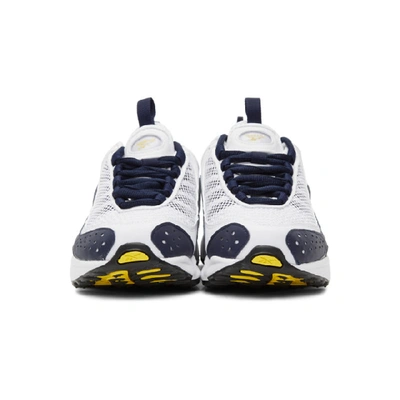 Shop Reebok White & Navy Daytona Dmx Ii Sneakers