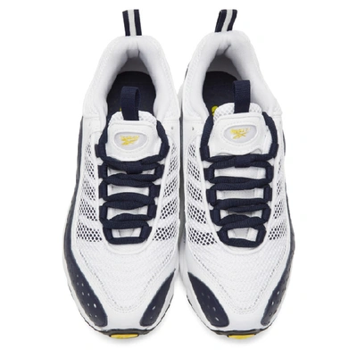 Shop Reebok White & Navy Daytona Dmx Ii Sneakers