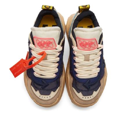 Shop Off-white Navy Odsy Sneakers