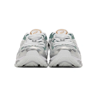 ASICS 绿色 AND 灰色 GEL-KAYANO 5 360 FUTURE 偏光运动鞋